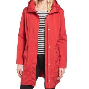 Cole Haan Signature Back Bow Raincoat